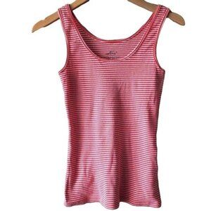 Levi's| Red & White Striped Classic Tank Top